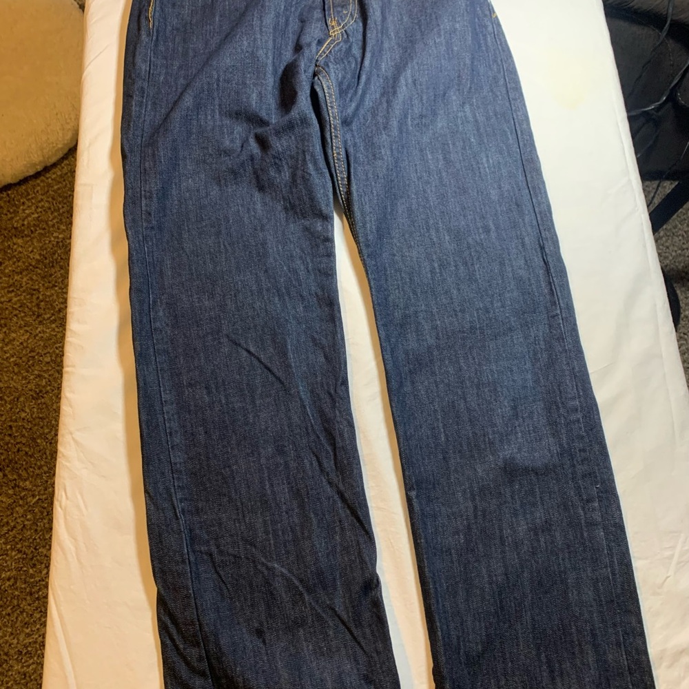 Levi's kids 514 Straight-Leg Dark Blue Jeans